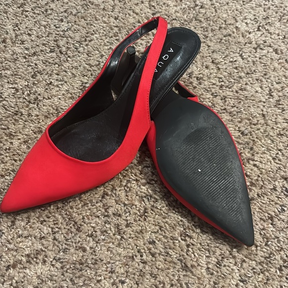 Aqua Women's Spencer Slingback Pointed Toe Pumps Shoes size 10 - Picture 6 of 6